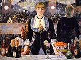 Edouard Manet A Bar at the Folies-Bergere painting